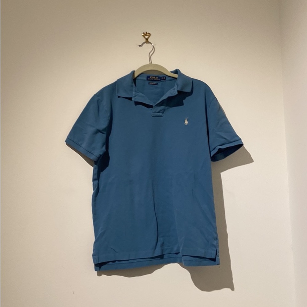 Polo Ralph Lauren boys blue polo shirt